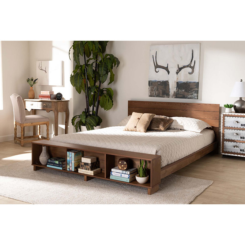 Foundry Select Hickman Low Profile Storage Platform Bed Wayfair
